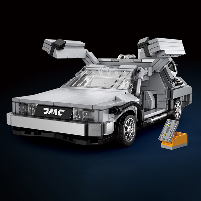 Briques de constructions de la Voiture Super Sport S9Voiture Voiture film retour vers le futur – Image 3