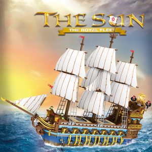 LEGO Technic Bateau, Navire de pirates de la flotte royale du soleil