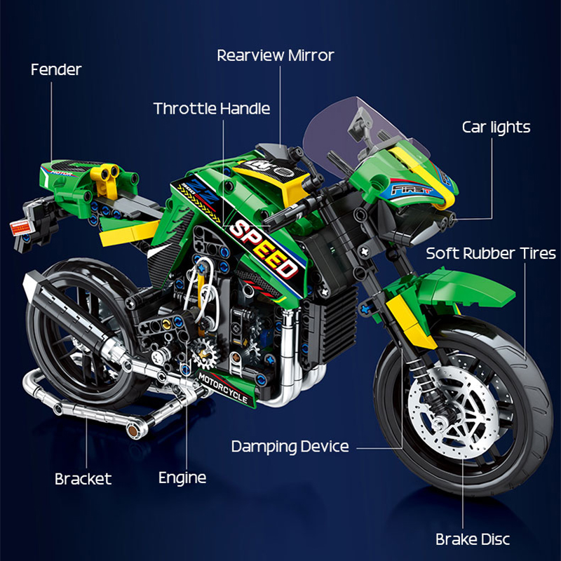 Lego Technic Z900 Motorsport – Image 4