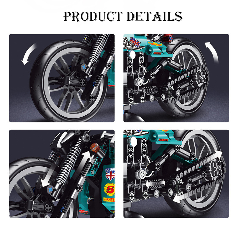 Lego Technic Moto de haute technologie pour enfants – Image 6