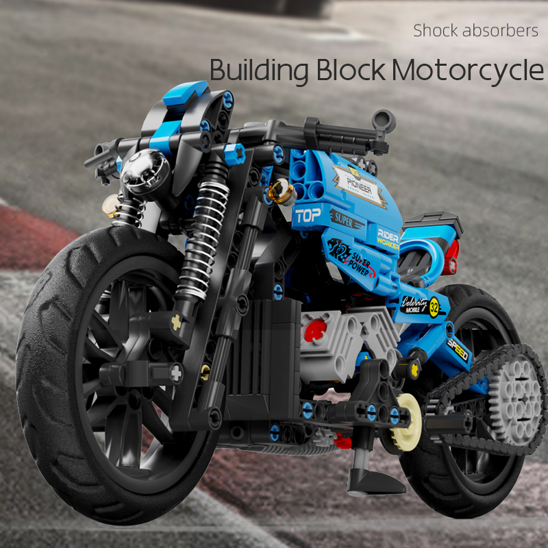Moto Racing Speed 1600 compatible avec briques LEGO Technic – Image 6