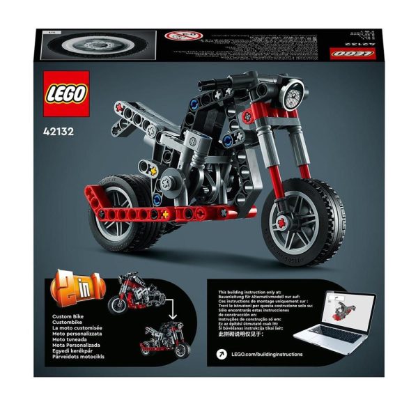 Moto de Chopper compatible avec briques LEGO Technic – Image 6