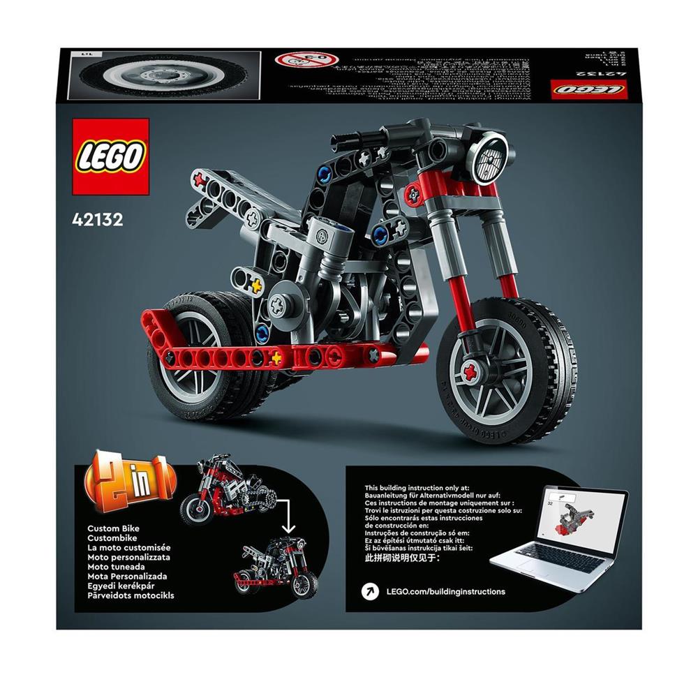Moto de Chopper compatible avec briques LEGO Technic – Image 6