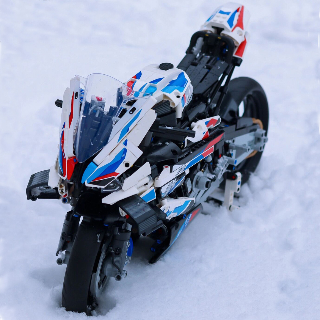 BMW M1000 RR compatible avec briques LEGO Technic