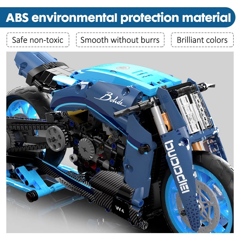 Lego Technic Moto – Donnuci W4 – Image 2