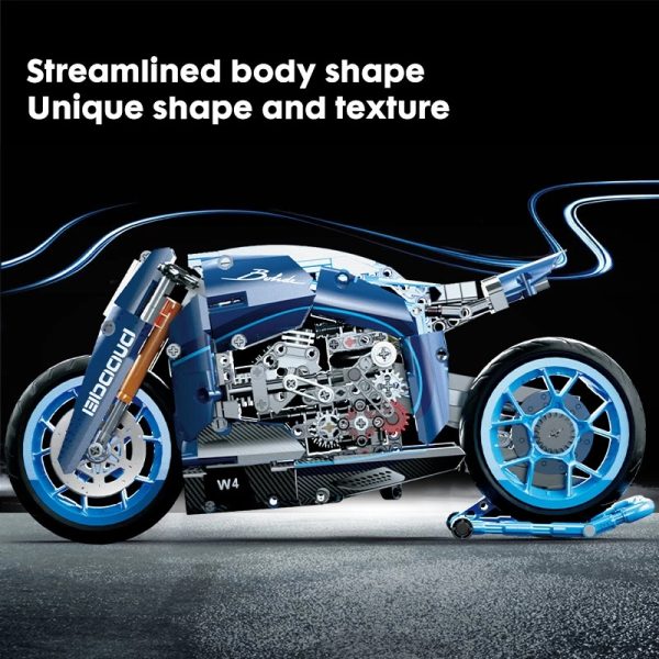 Lego Technic Moto – Donnuci W4 – Image 3