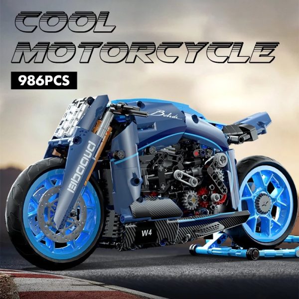 Lego Technic Moto – Donnuci W4 – Image 4