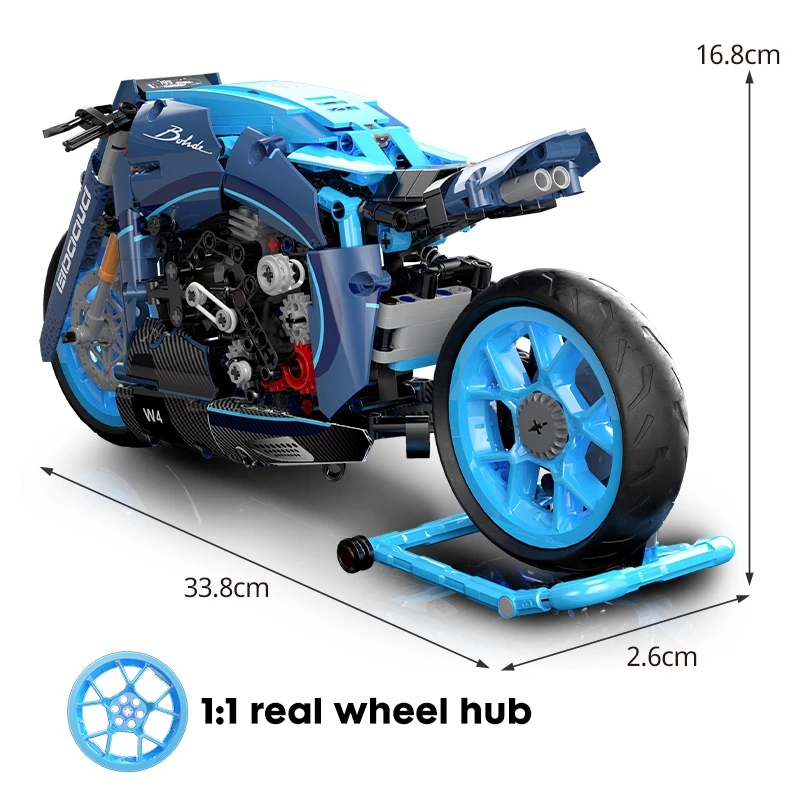 Lego Technic Moto – Donnuci W4 – Image 5