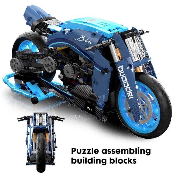 Lego Technic Moto – Donnuci W4 – Image 6