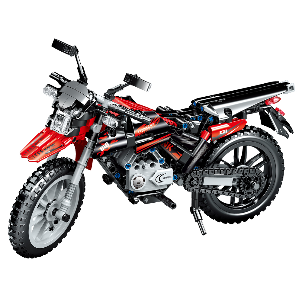 Motocross pour enfants compatible avec briques LEGO Technic – Image 5