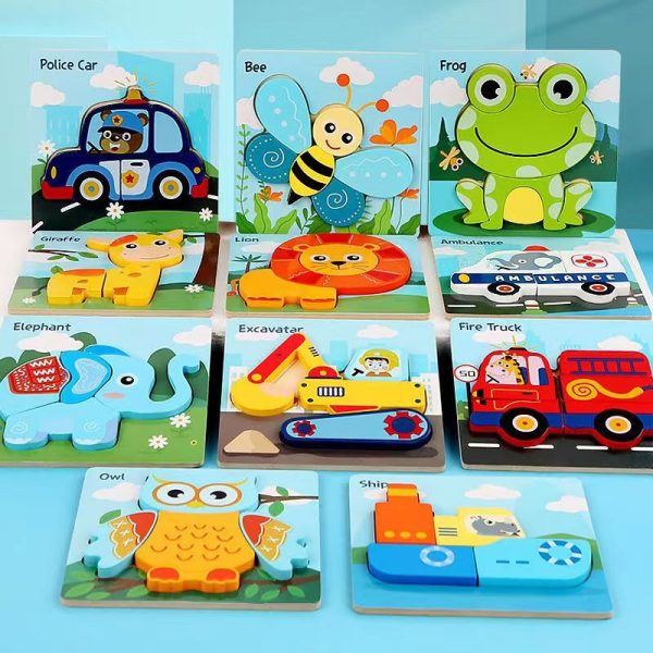 Jouets éducatifs - Puzzle aux plusieurs modèles – Image 2