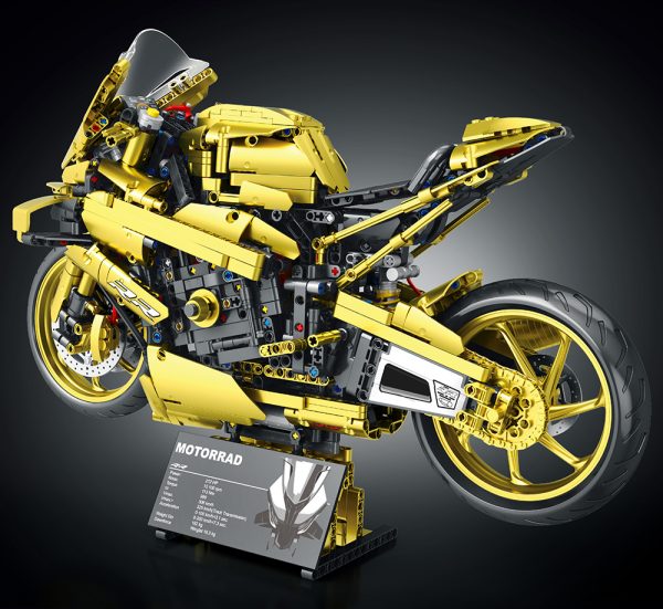 Lego moto Golden Yamaha R6 – Image 3