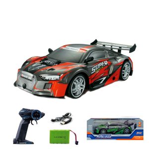 Voiture télécommandée 2.4G 4WD 1/14 Rouge