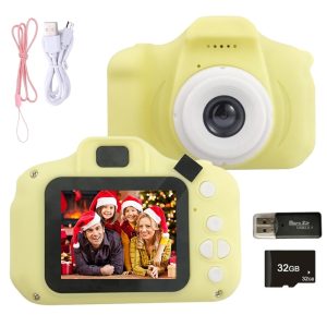 Mini Appareil-Photo - Jaune Full HD 1080p