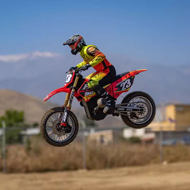 Moto télécommandé 1/4 Motocycle Off-road – Image 2