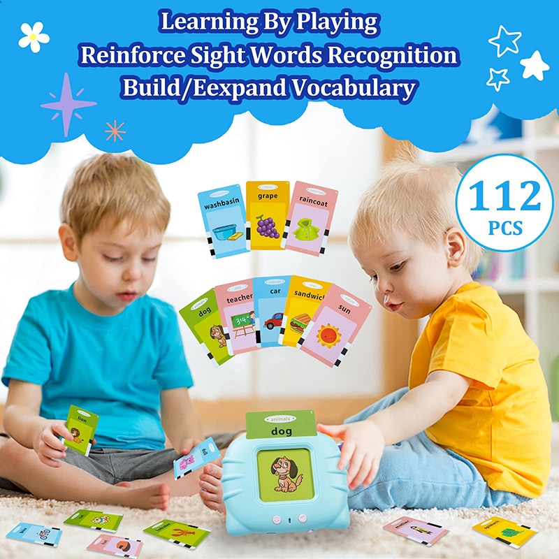 Jouets éducatifs - Cartes Flash parlantes Langue anglaise – Image 3