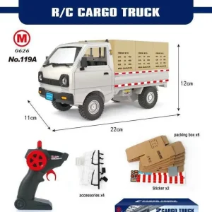 Camion télécommandé Cargo 1/10