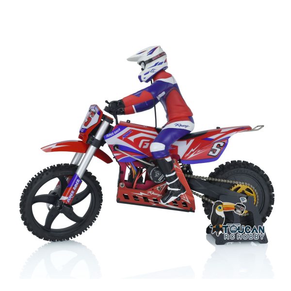 Moto Télécommandé Cross tout-terrain 1/4 – Image 3