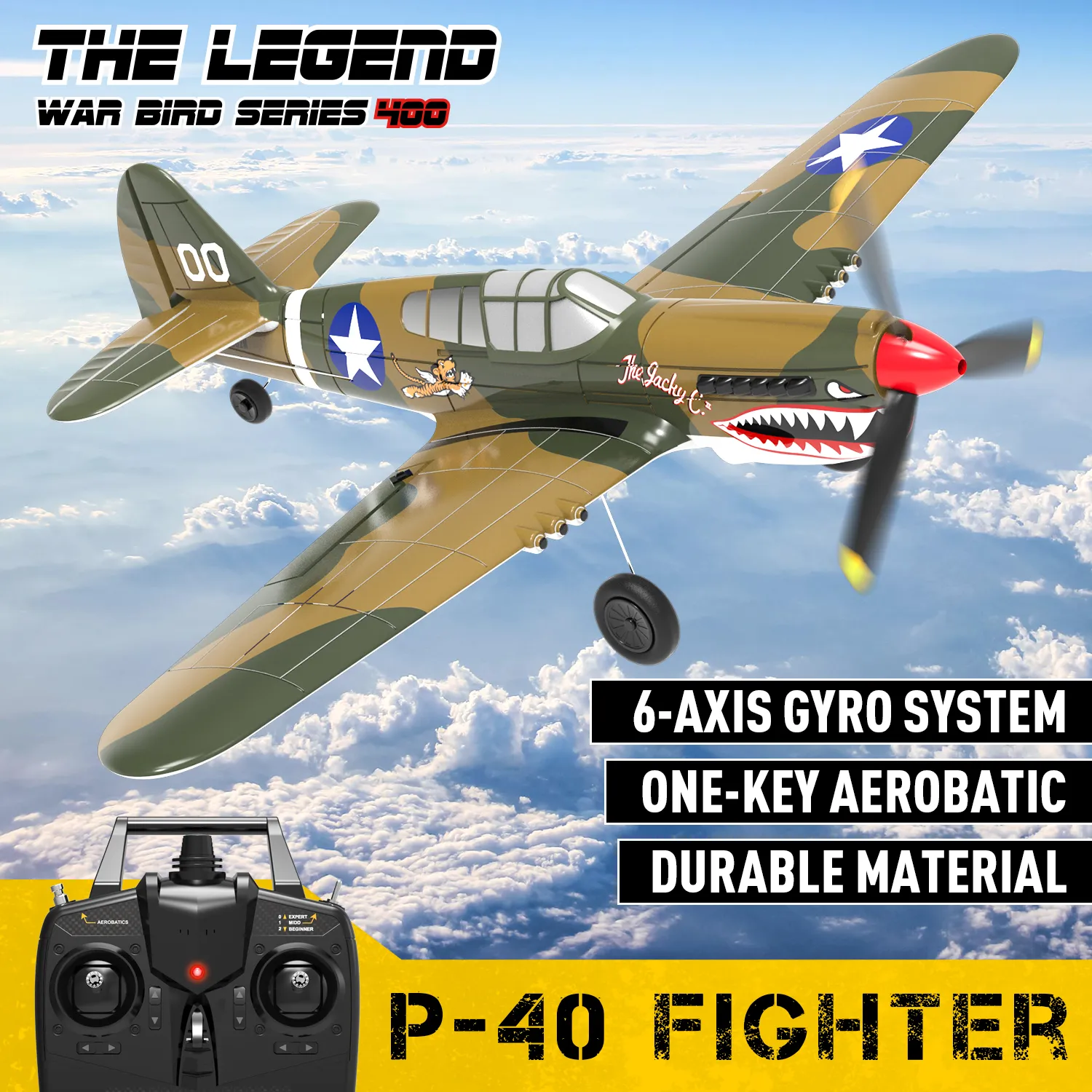 Avion télécommandé P40 – Image 2