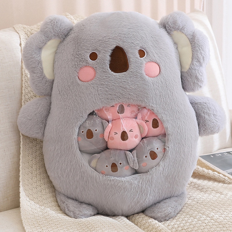 Squishmallows – Peluche Oreiller avec des petites pièces peluches – Image 4