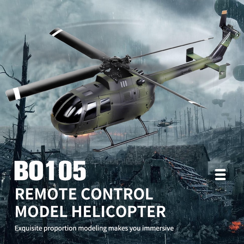 Avion télécommandé - Hélicoptère C186 Pro 6 ailes – Image 3