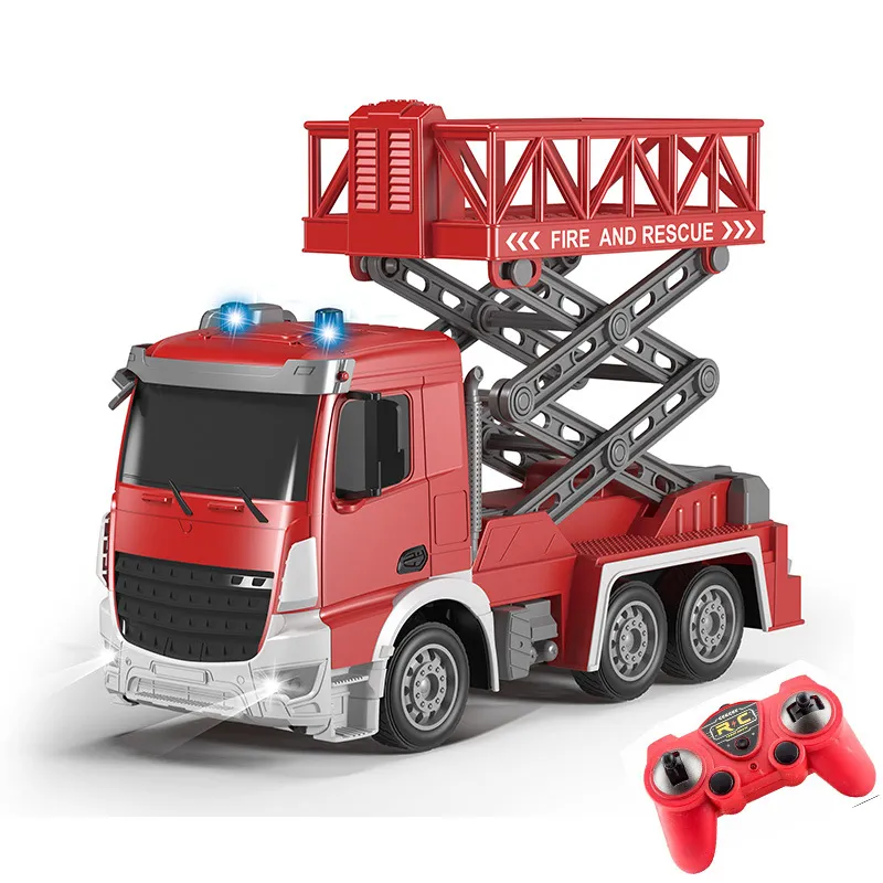 Camion Télécommandé Échelle Pivotante Automatique de pompier 1/24 – Image 6