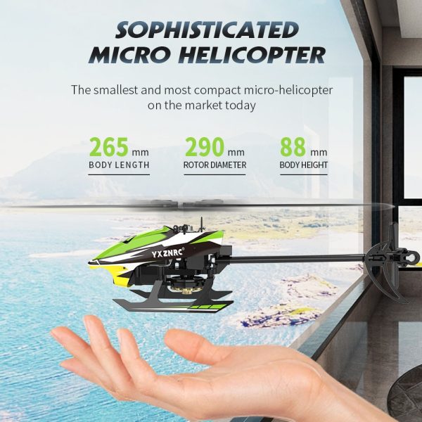 Avion télécommandé - Hélicoptère F120 6 ailes – Image 2