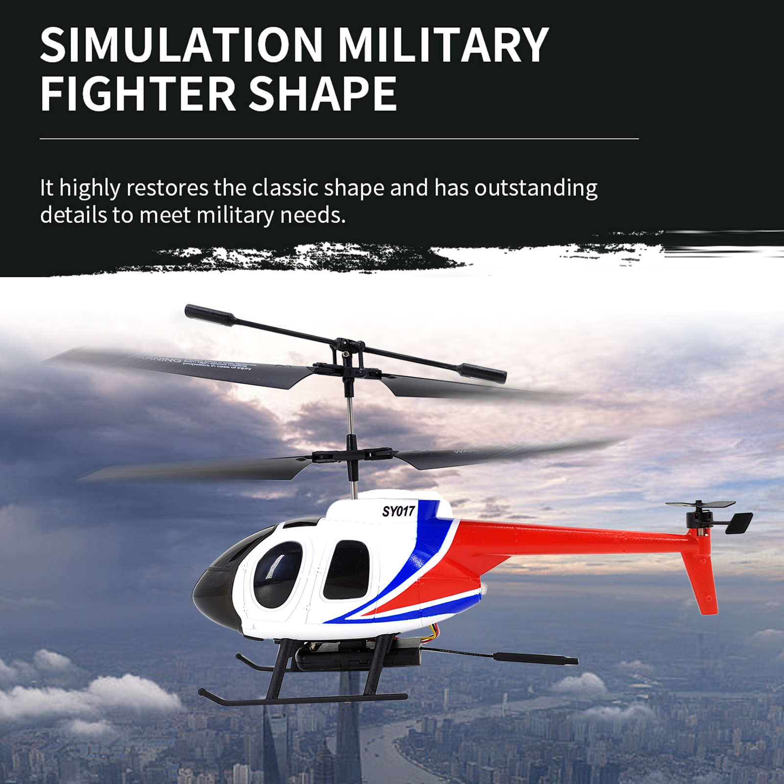 Avion télécommandé Hélicoptère SY017 – Image 3