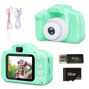 Mini Appareil-Photo Verte tendance TikTok