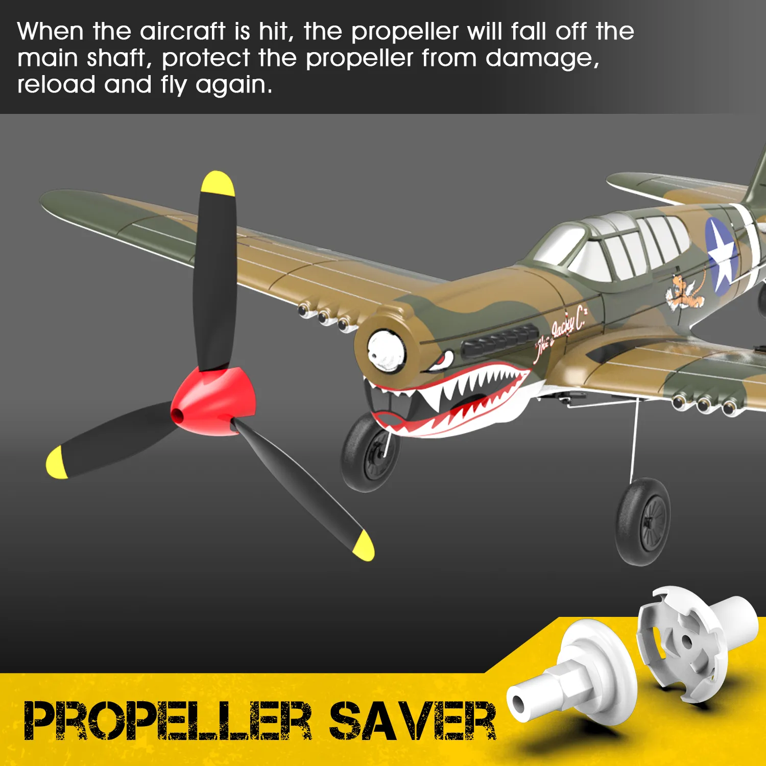 Avion télécommandé P40 – Image 5