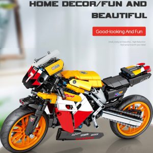 Orange Speed S6 compatible avec briques LEGO Technic