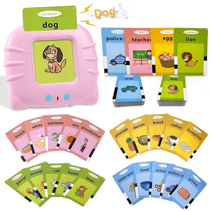 Jouets éducatifs - Cartes Flash parlantes Langue anglaise – Image 8