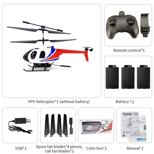 Avion télécommandé Hélicoptère SY017 – Image 9