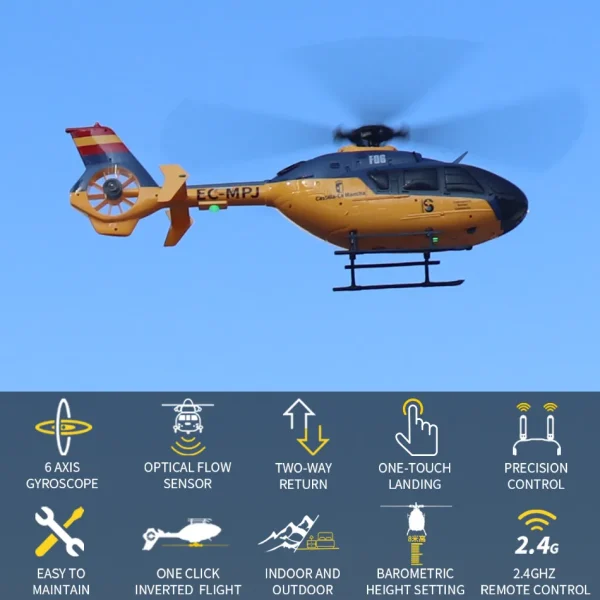 Avion télécommandé Eurocopter EC135 – Image 3