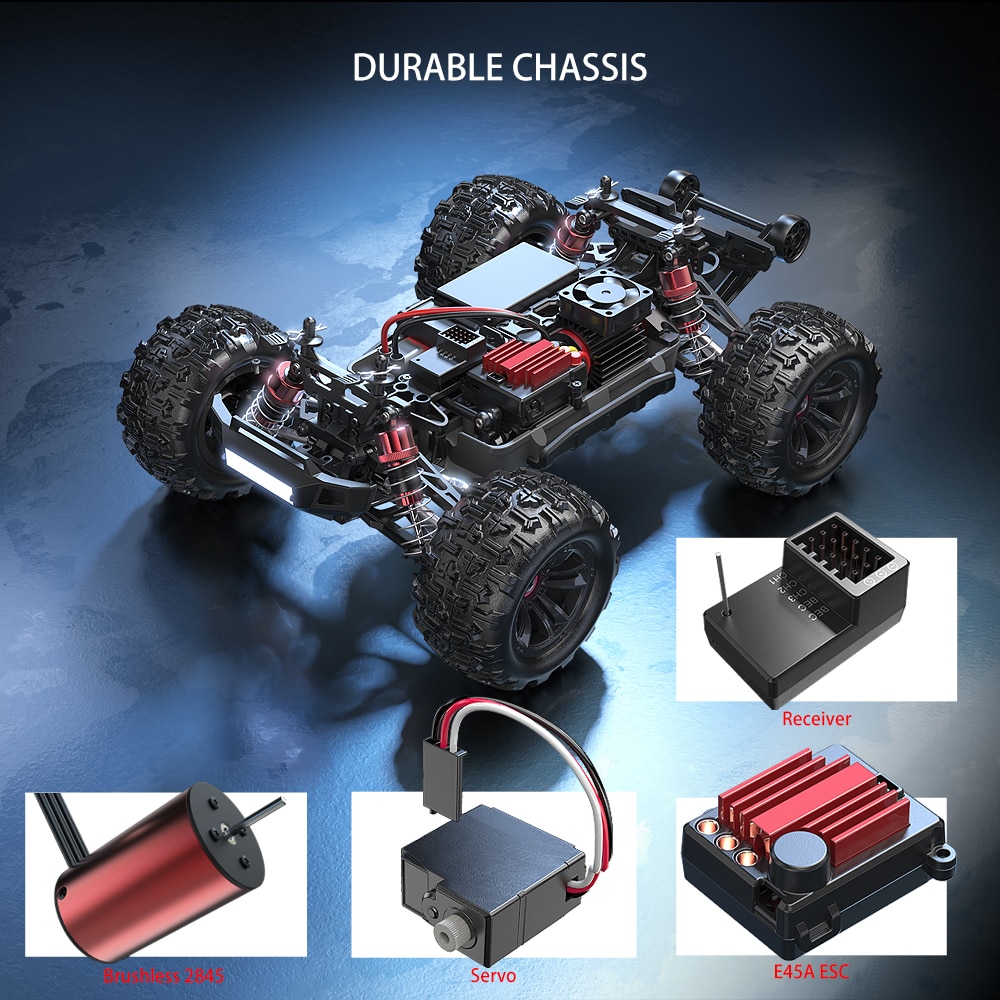 Voiture télécommandée Off-Road 1/16 – Image 2