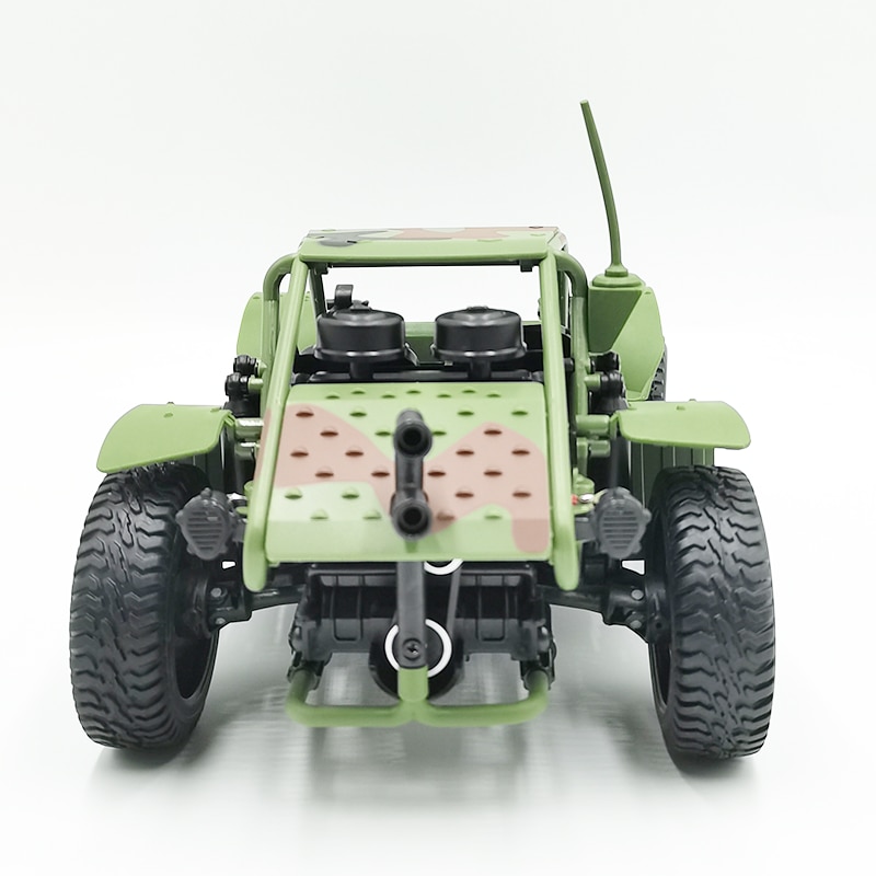 Voiture télécommandée de militaire en métal 1/16 – Image 2