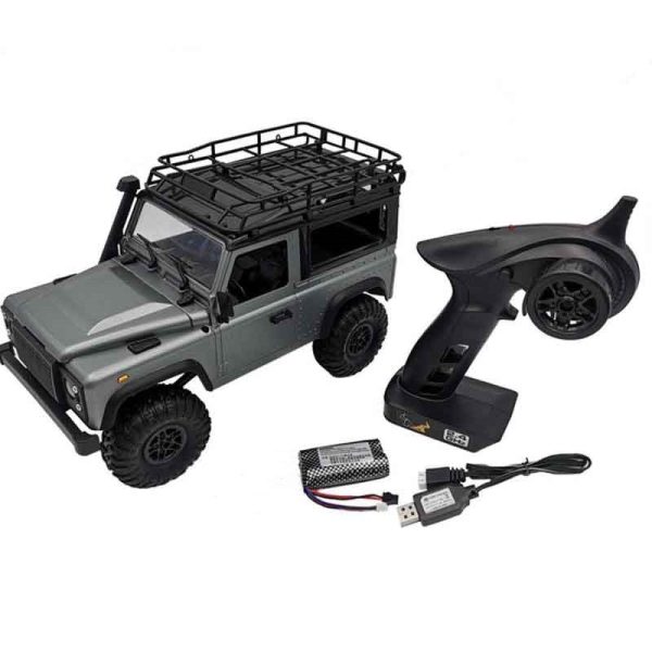 Voiture Télécommandée Land Rover Gris 1/12