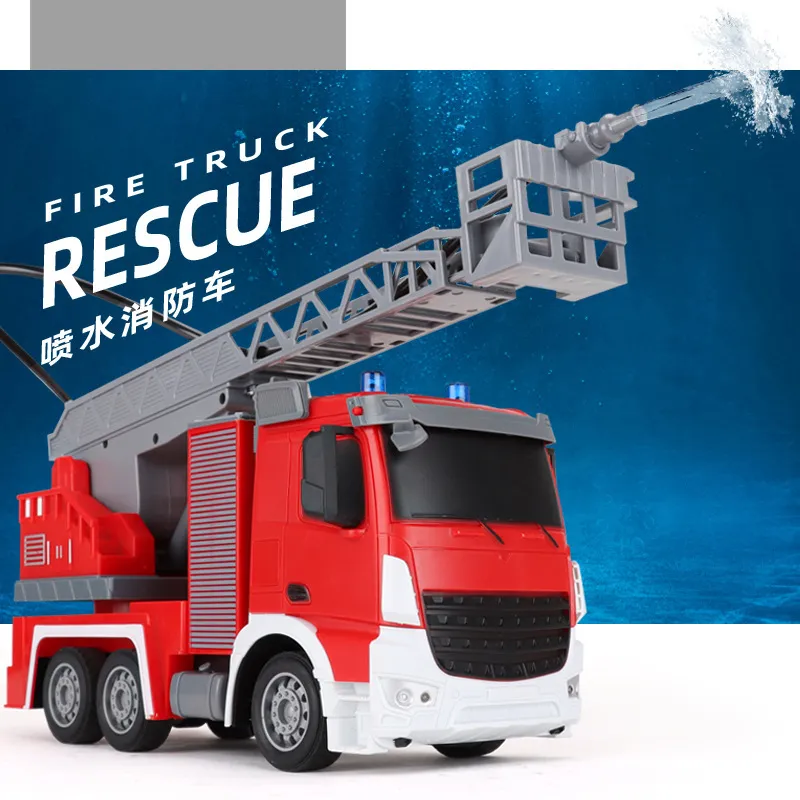 Camion Télécommandé Échelle Pivotante Automatique de pompier 1/24 – Image 4