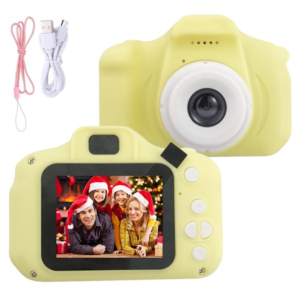 Mini Appareil-Photo - Jaune Full HD 1080p – Image 2