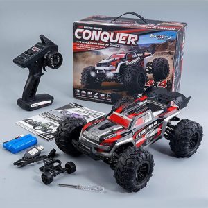Voiture Télécommandée Off road 50km/h Rouge 1/16