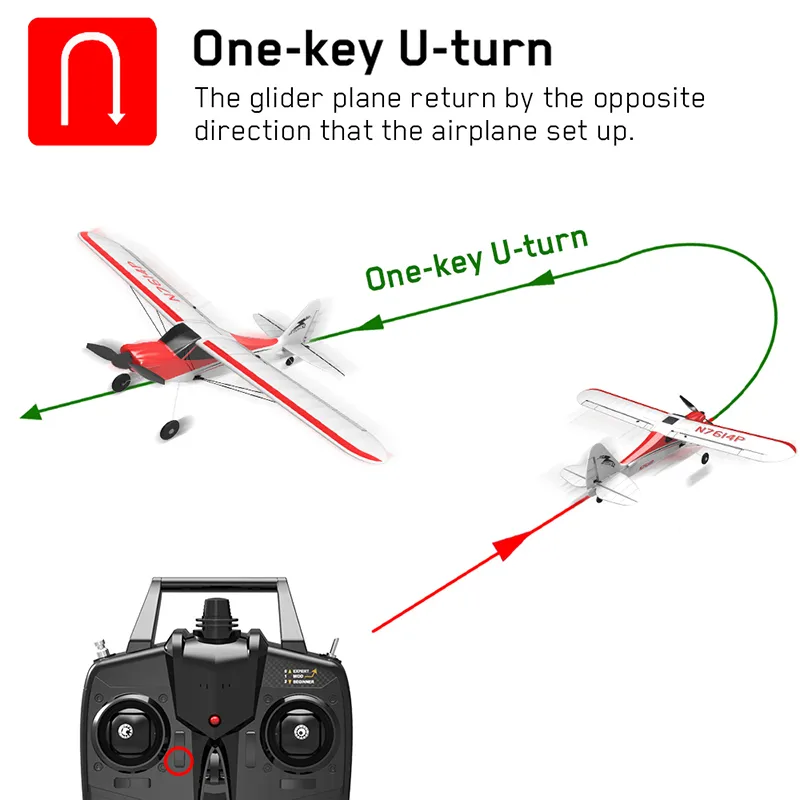 Avion télécommandé de 6 Axis – Image 3