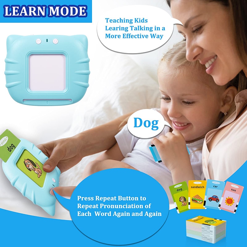 Jouets éducatifs - Cartes Flash parlantes Langue anglaise – Image 4
