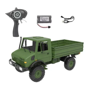 Camion télécommandé Militaire 1/12