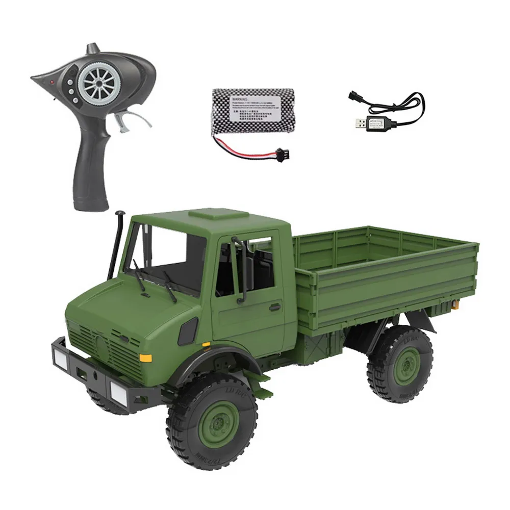 Camion télécommandé Militaire 1/12