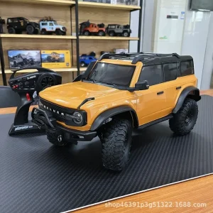 Voiture télécommandée tout terrain Jeep Jaune 1/10