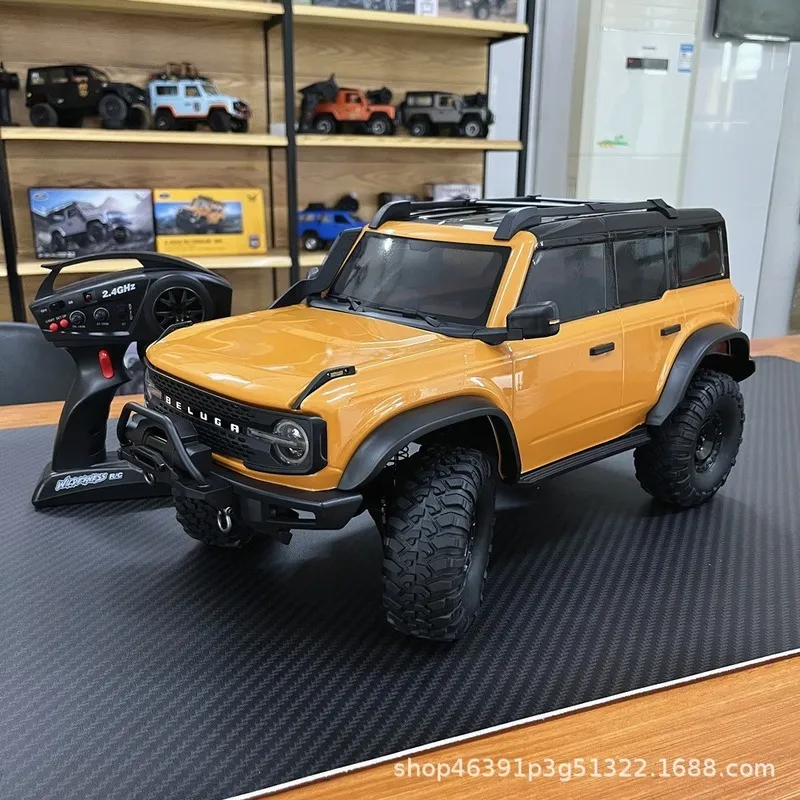 Voiture télécommandée tout terrain Jeep Jaune 1/10