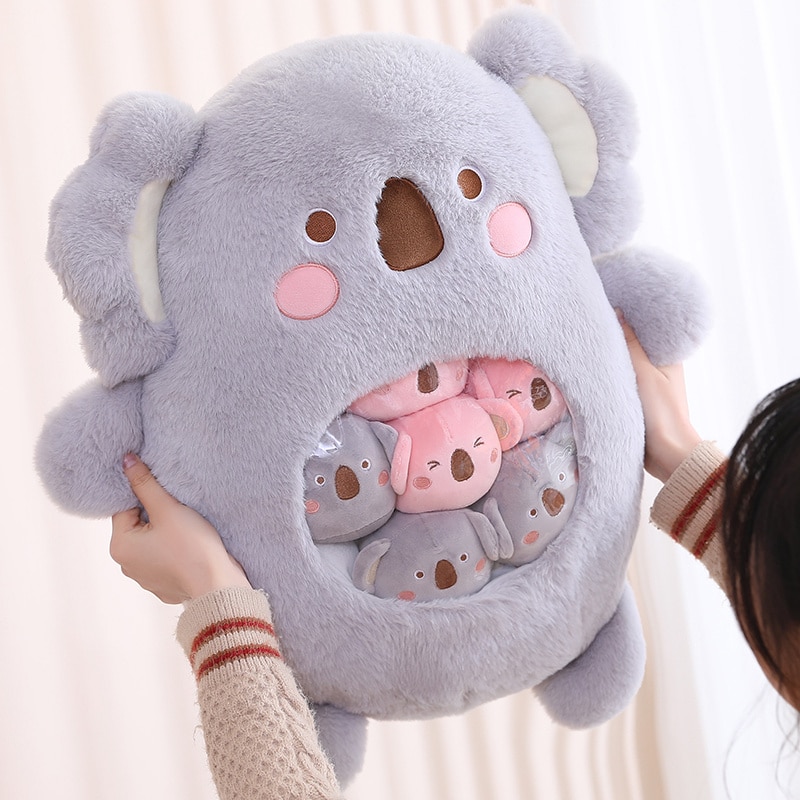 Squishmallows – Peluche Oreiller avec des petites pièces peluches – Image 3