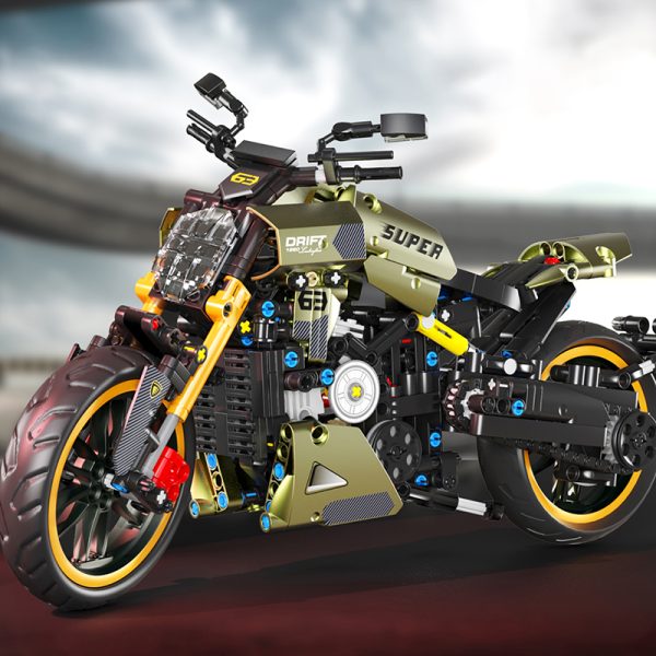 Super Moto Racing compatible avec briques LEGO Technic – Image 2