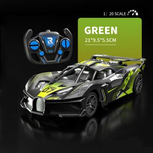 Voiture télécommandée de course Vert 1/20