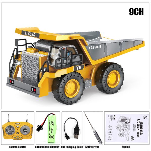 Camion télécommandé - Tombereau Jaune 1/24 – Image 2